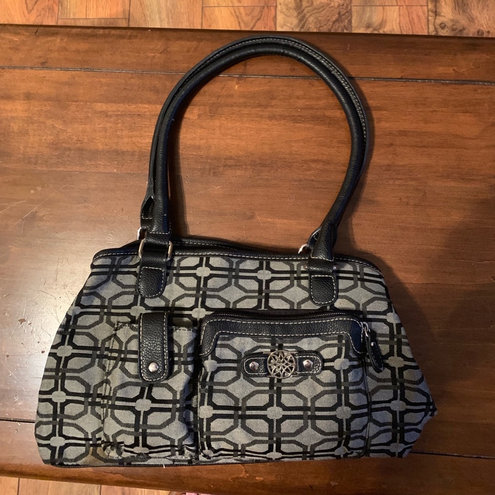 Purse Black and grey